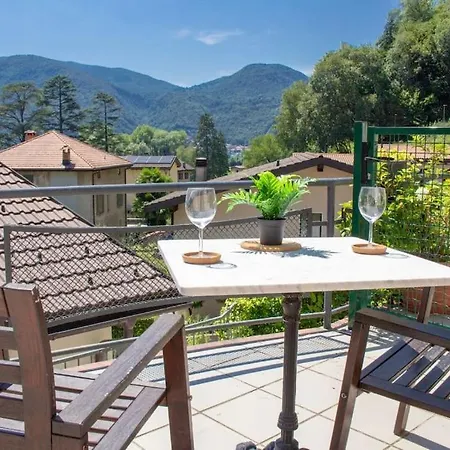Apartment Residenza Delfini - Nido Romantico Con Vista Lugano